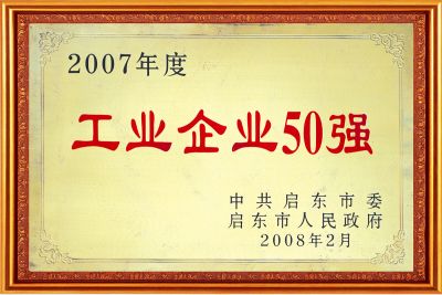2007工業(yè)企業(yè)50強